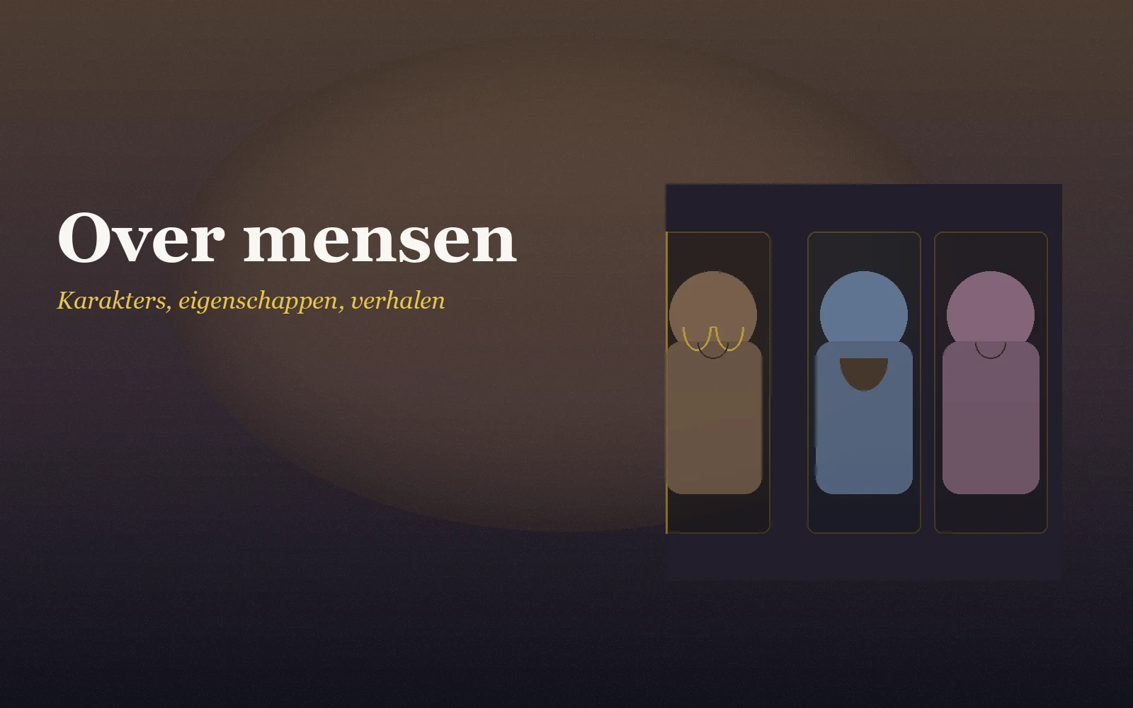 Over mensen